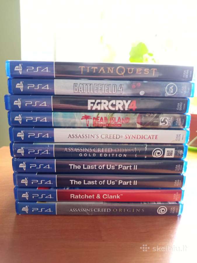 Parduodu Ps4 žaidimus