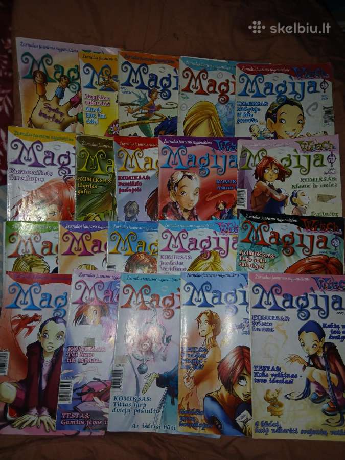 Witch magija žurnalai 44 vnt