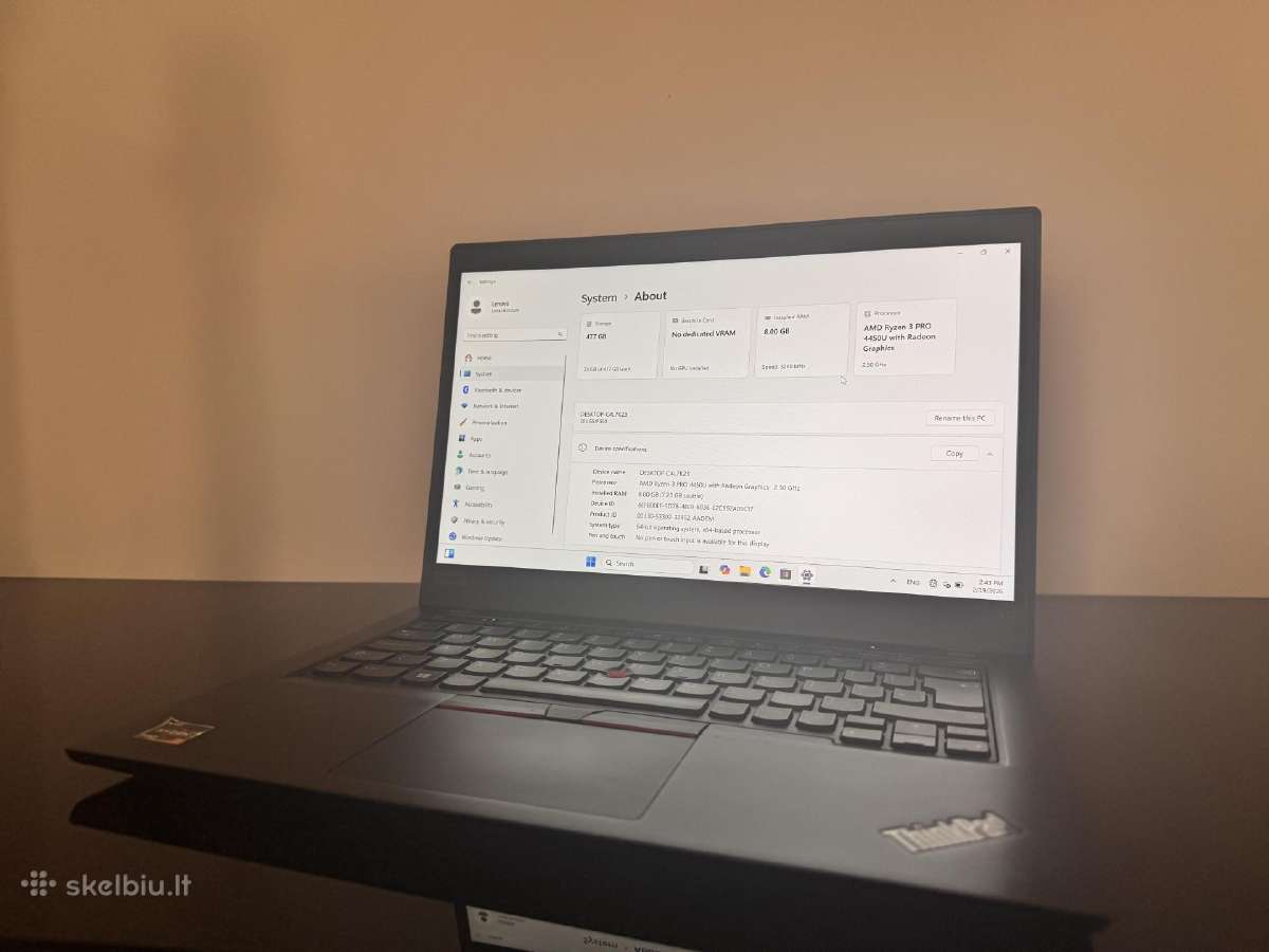 Parduodu Lenovo x13