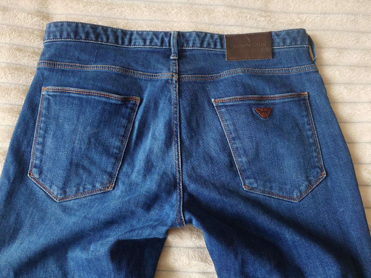 Vyriški džinsai Armani jeans. - nuotraukos Nr. 3
