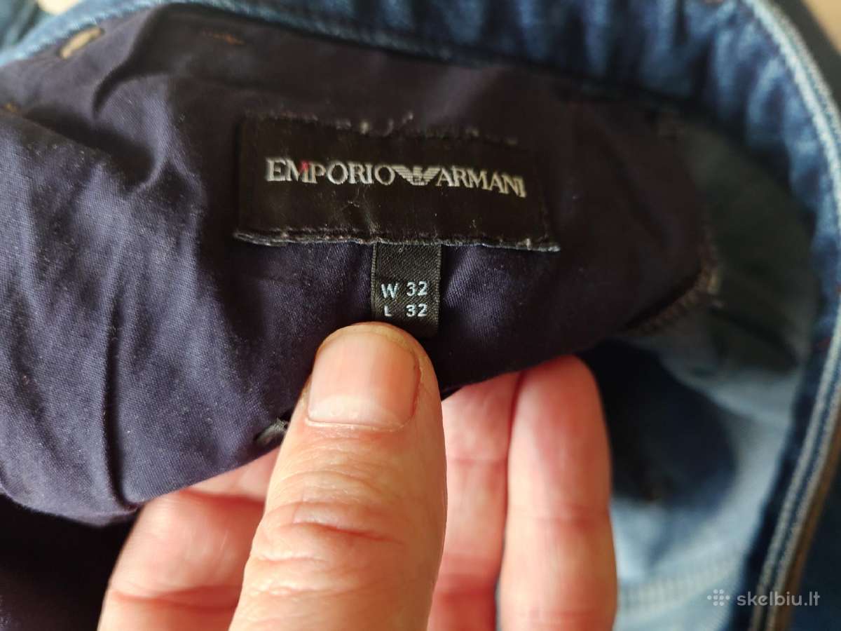 Vyriški džinsai Armani jeans. - nuotraukos Nr. 6