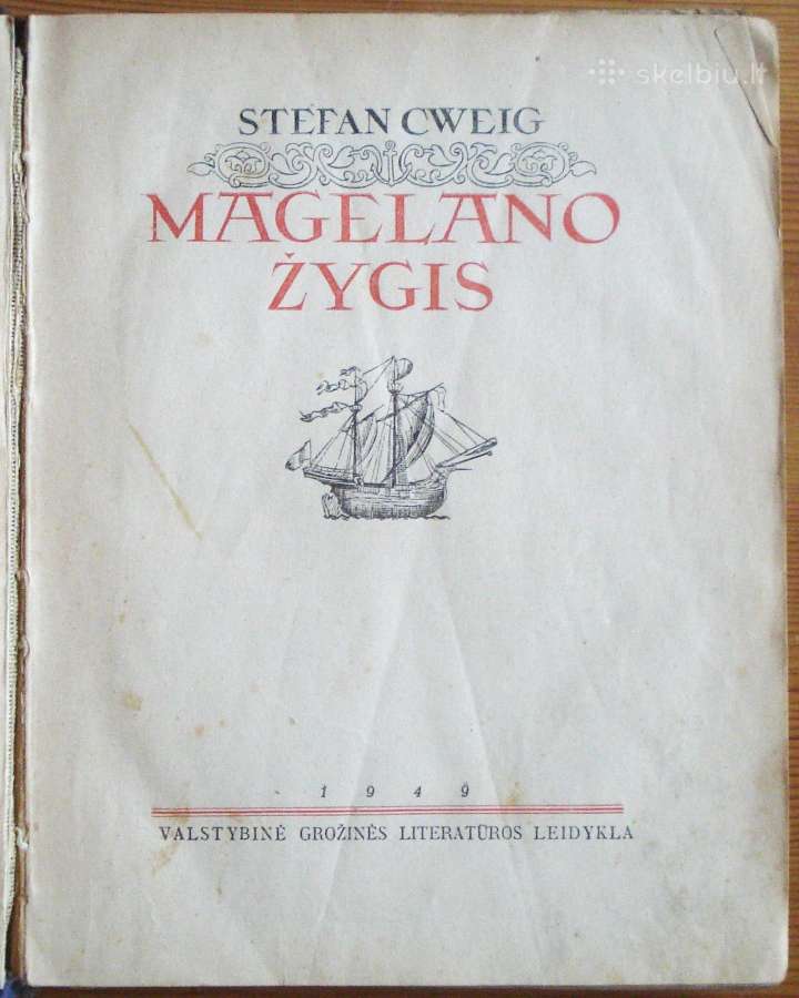 Stefan Cweig " Magelano žygis " - nuotraukos Nr. 2