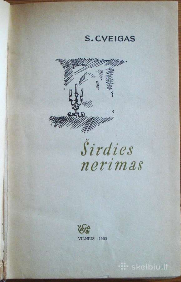 Stefanas Cveigas " Širdies nerimas " - nuotraukos Nr. 2