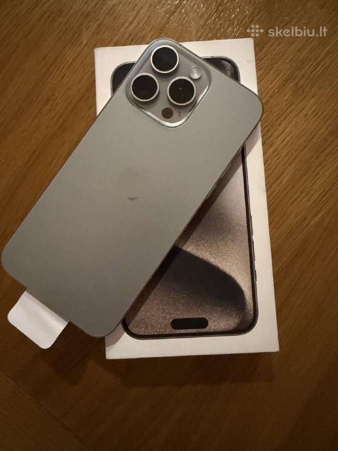 Visiskai Naujas iPhone 15 Pro max 256gb