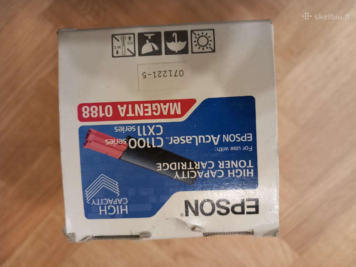 Naujas Epson tonerio kartridžas Magenta 0188 - nuotraukos Nr. 4