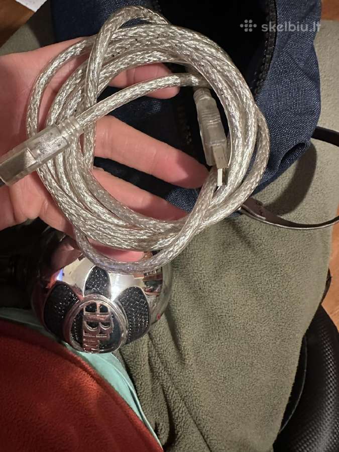Mikrofonas Blue Snowball ice Usb, Baltas - nuotraukos Nr. 2