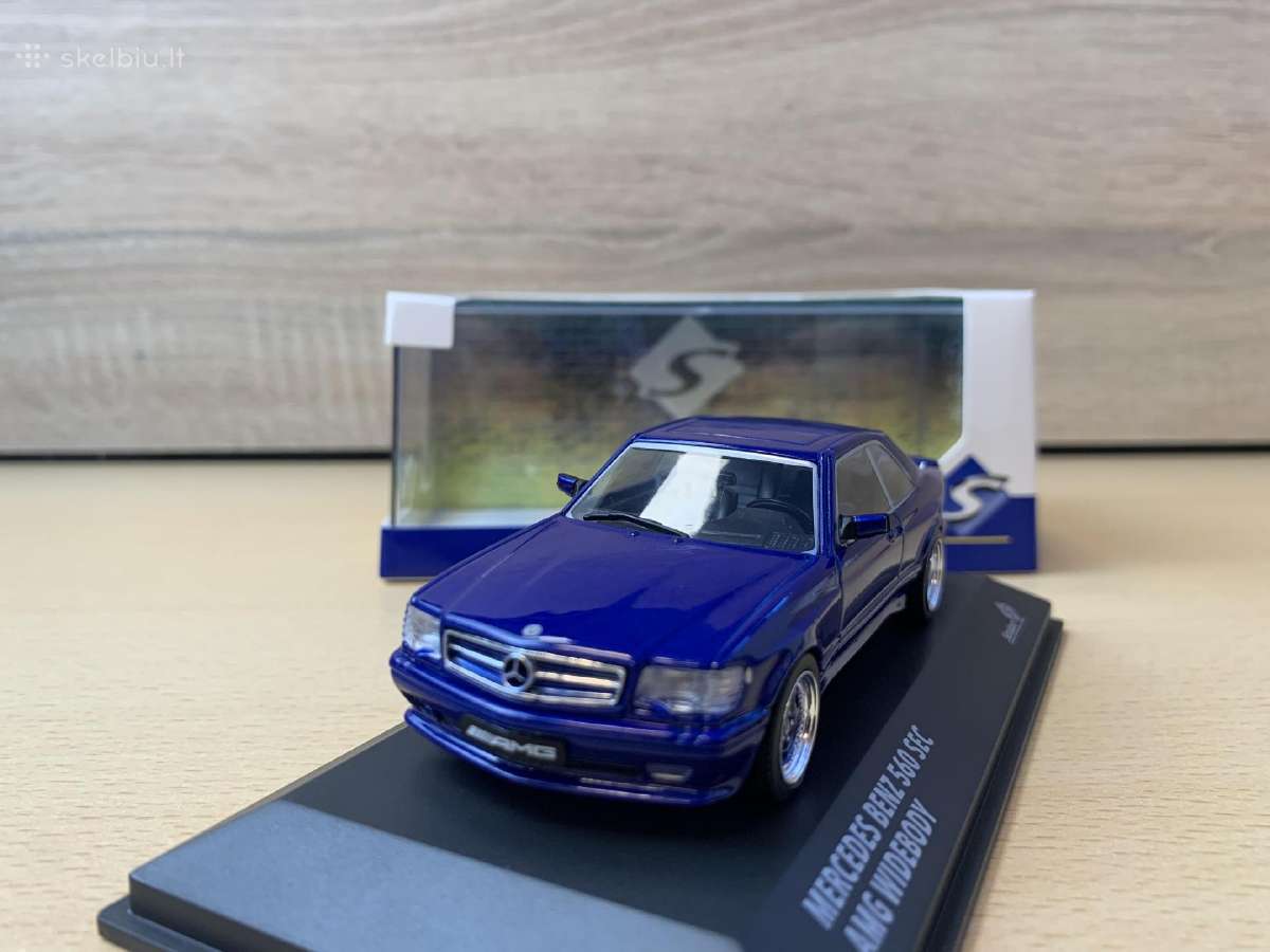 Mercedes-benz 560 Sec Amg, 1990 - 1:43 Solido - nuotraukos Nr. 2