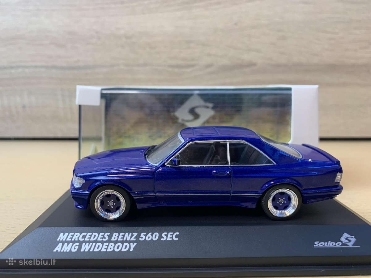 Mercedes-benz 560 Sec Amg, 1990 - 1:43 Solido