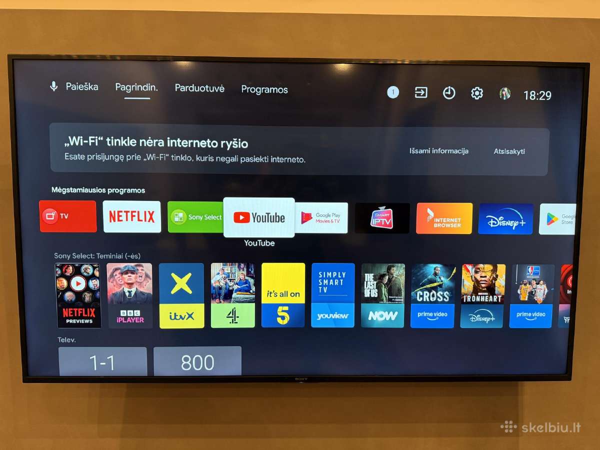 Sony 65 coliu TV, Kd-65xf7596 - nuotraukos Nr. 4