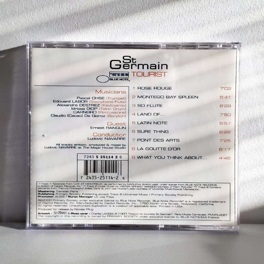 St Germain - Tourist (CD, Albumas) - nuotraukos Nr. 2