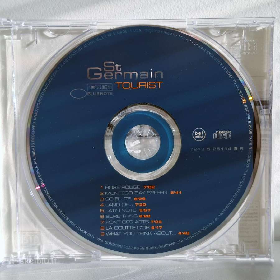St Germain - Tourist (CD, Albumas) - nuotraukos Nr. 4