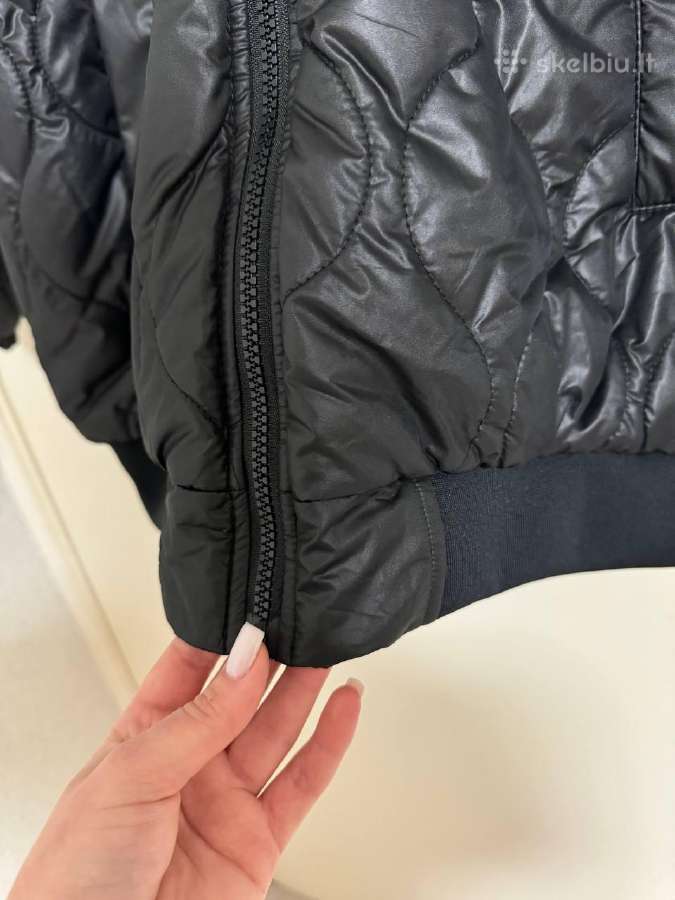 Vero Moda nauja juoda dygsniuota striukė XL dydis - nuotraukos Nr. 6