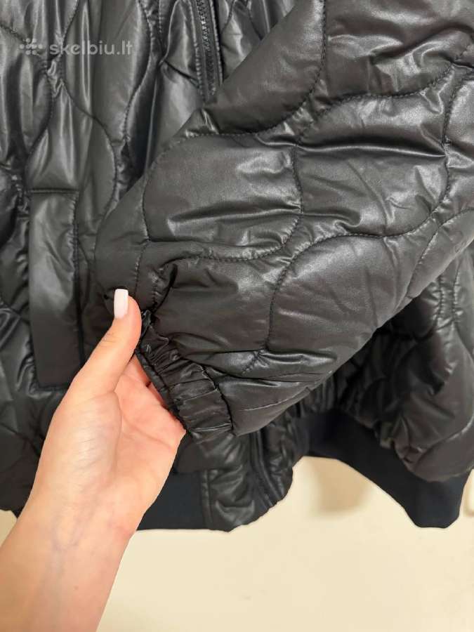 Vero Moda nauja juoda dygsniuota striukė XL dydis - nuotraukos Nr. 7