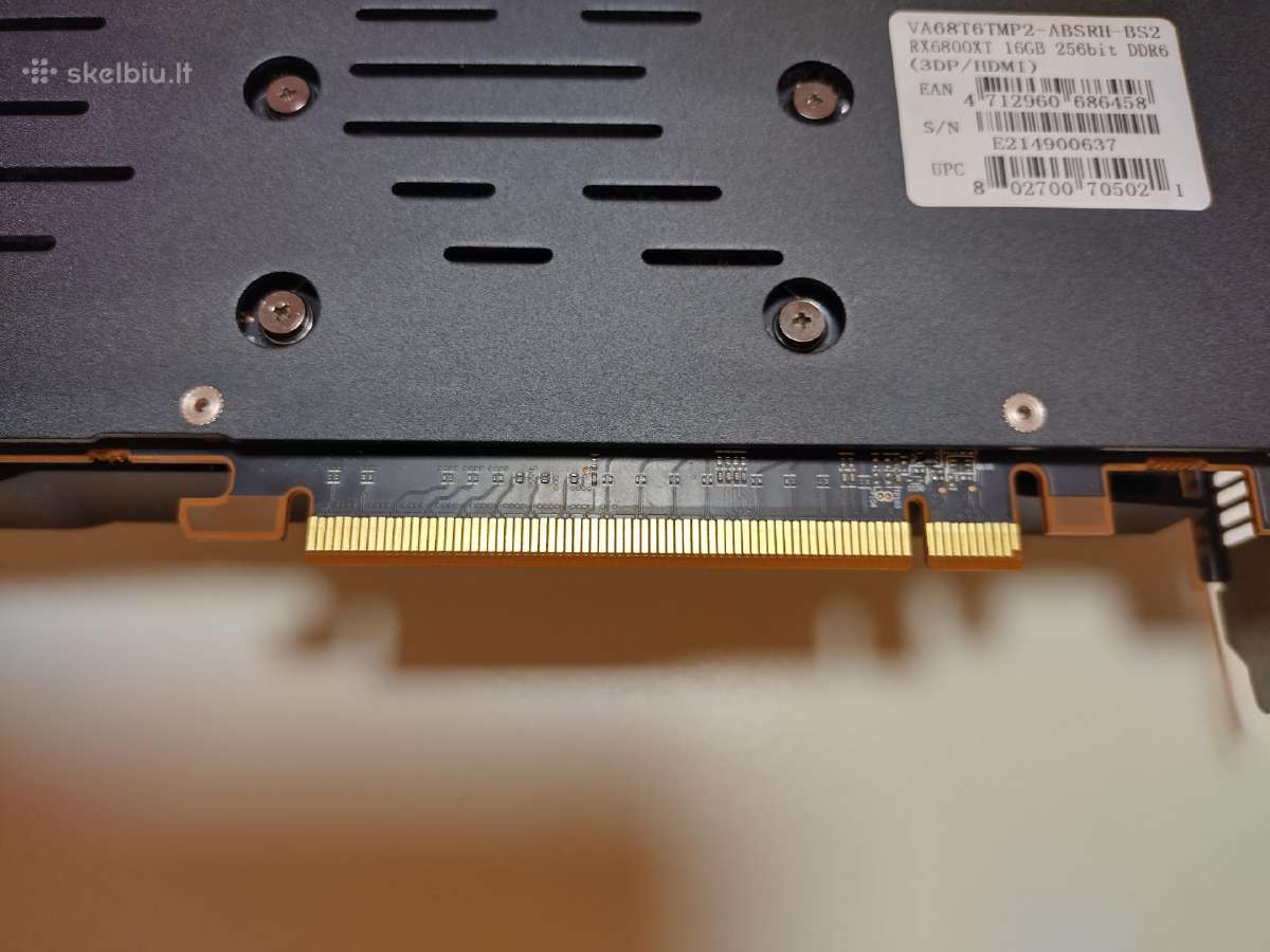 Biostar Rx 6800 XT 16gb - nuotraukos Nr. 7