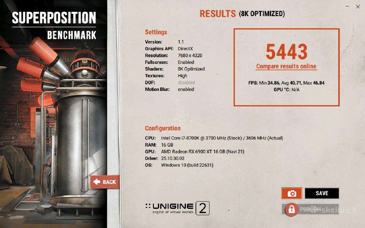 Biostar Rx 6800 XT 16gb - nuotraukos Nr. 8