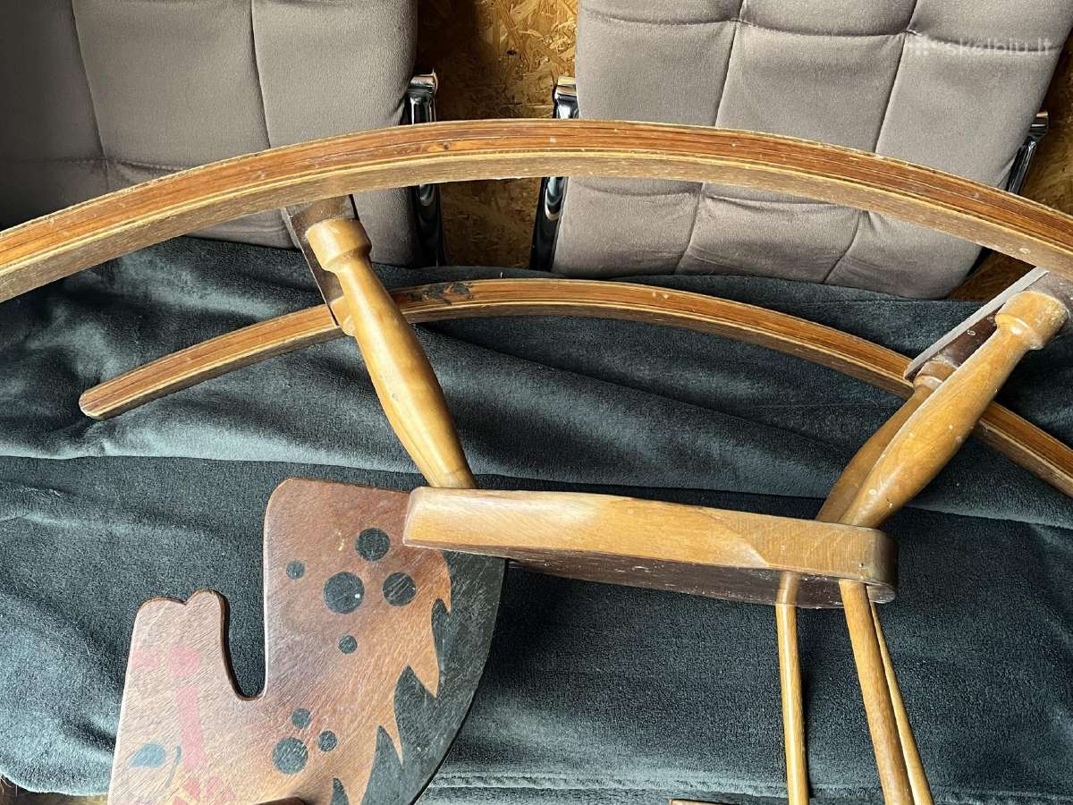 Medinis žaislinis arkliukas - nuotraukos Nr. 3