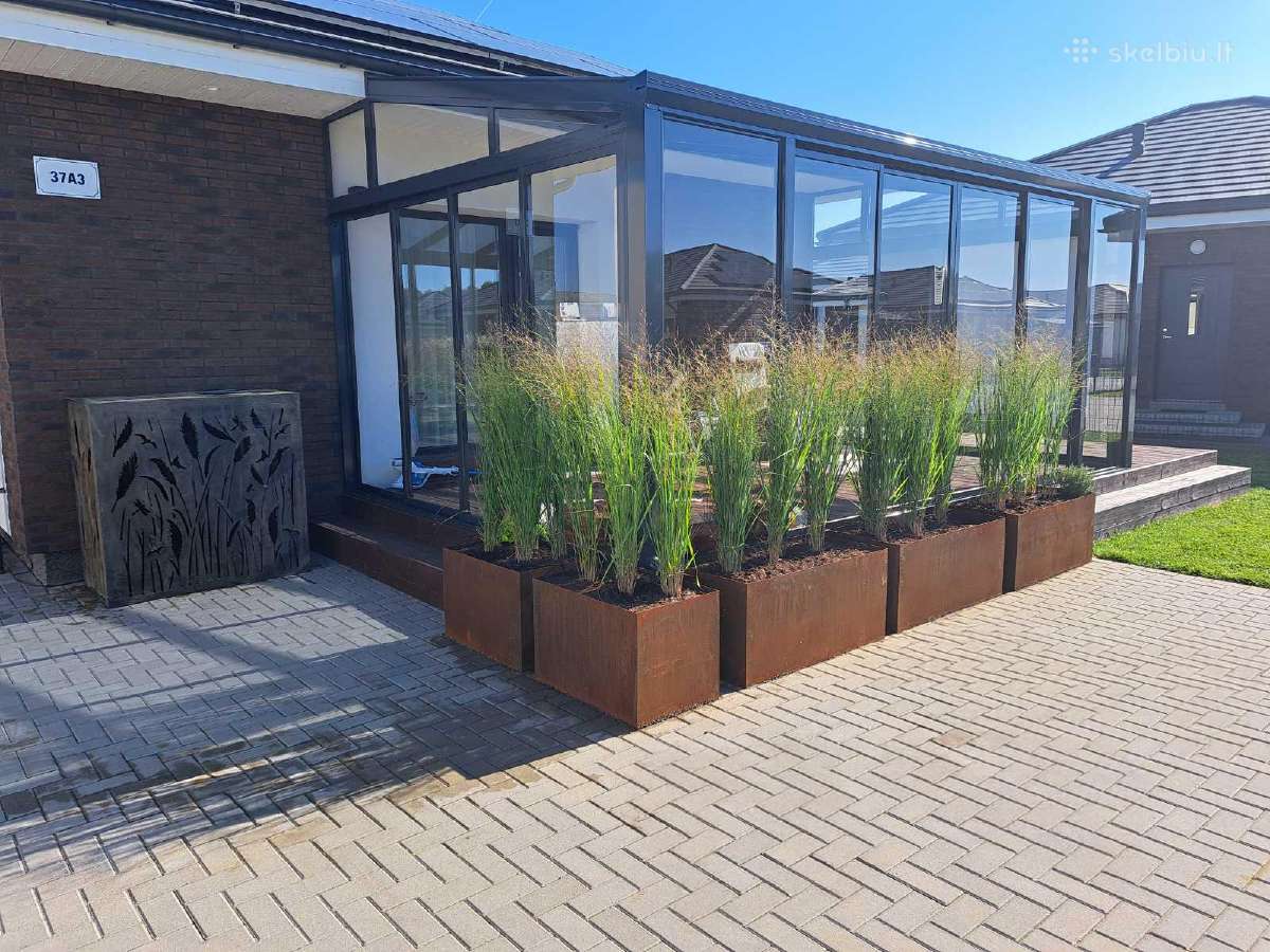 Išskirtiniai corten metalo vazonai - nuotraukos Nr. 2