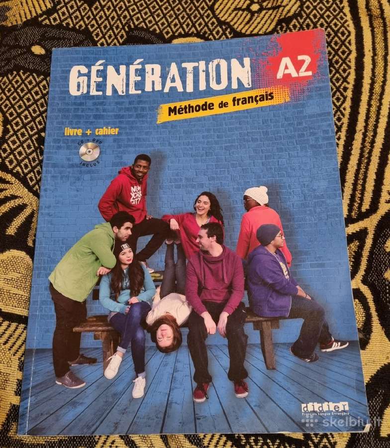 Generation A2 Prancūzų k. vadovėlis