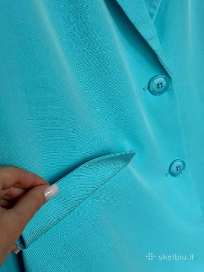 Vero Moda naujas šviesiai mėlynas blazer Eu40/m-l - nuotraukos Nr. 6