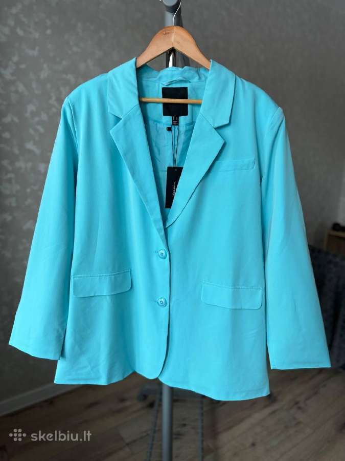 Vero Moda naujas šviesiai mėlynas blazer Eu40/m-l