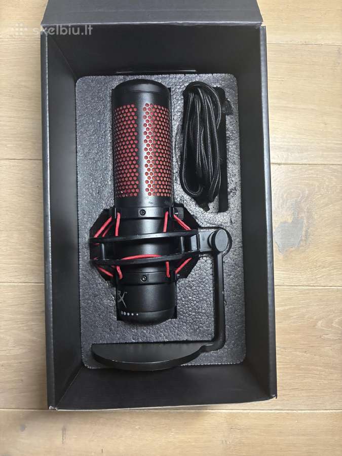 Hyperx Quadcast mikrofonas