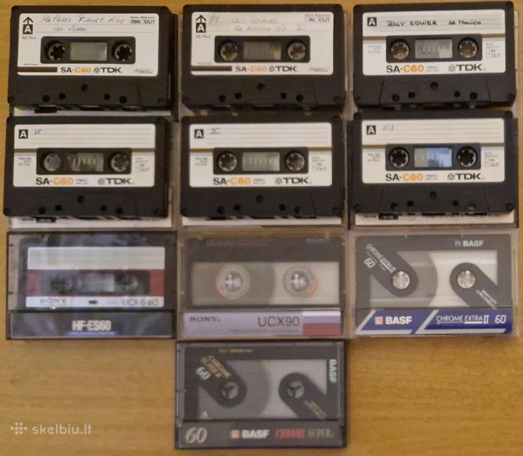 Audio kasetės