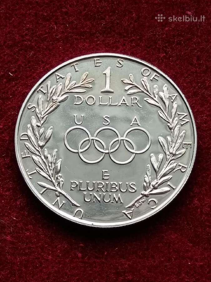 1988 m. JAV olimpinė sidabrinė dolerio moneta