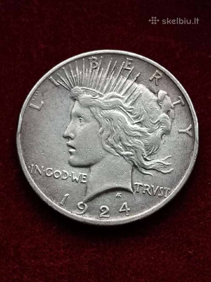 1924 m. JAV „Taikos doleris“ (Peace Dollar)