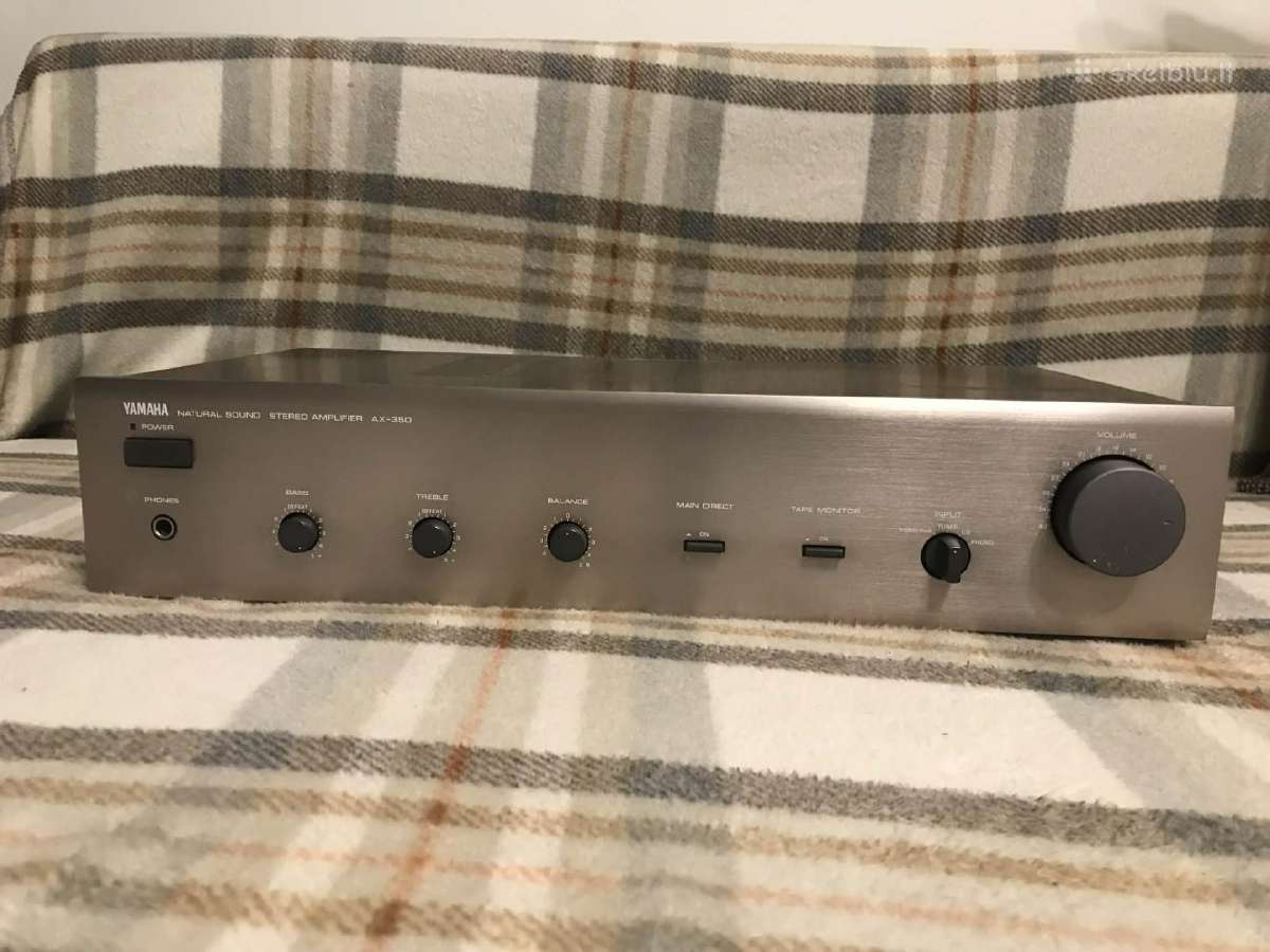 Yamaha Ax-350 – klasikinis japoniškas stiprintuvas - nuotraukos Nr. 2