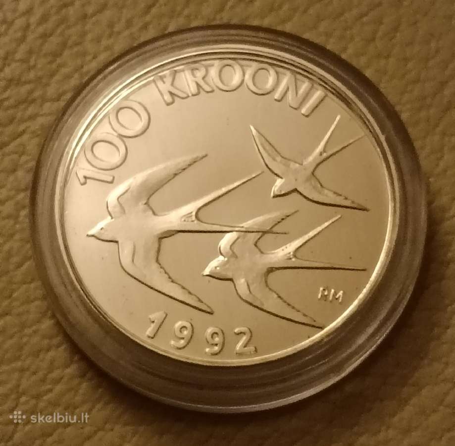 Estijos 1992 metų 100 kronų proginė moneta