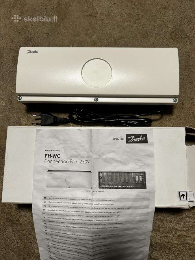 Danfoss Fh-WC 230v grindų šildymo valdiklis 50 Eur