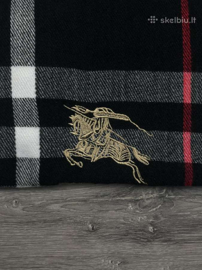 Burberry Juodas Šalikas - nuotraukos Nr. 2