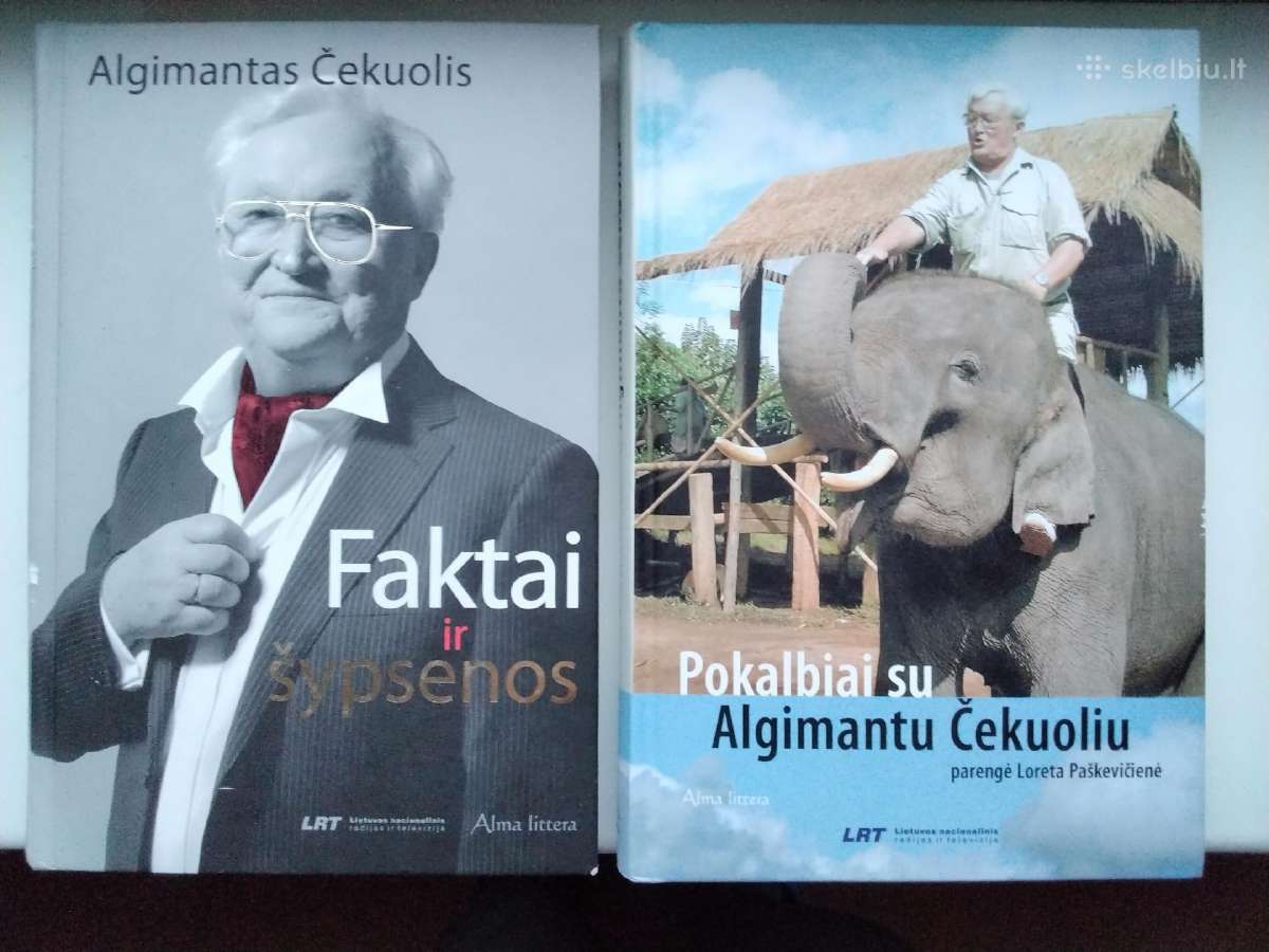 A. Čekuolis. Faktai ir šypsenos. Pokalbiai su Algi