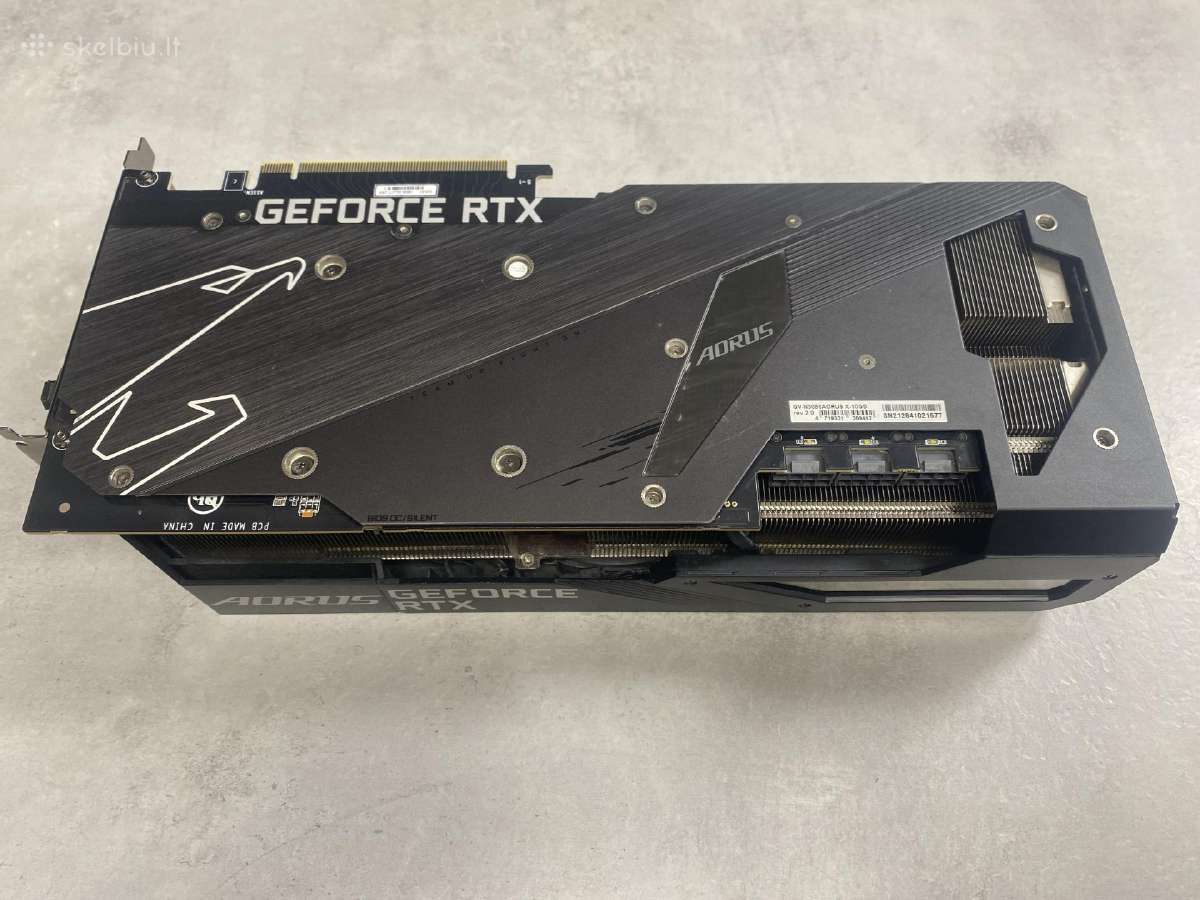 Aorus Rtx 3080 Xtreme 10g - nuotraukos Nr. 4