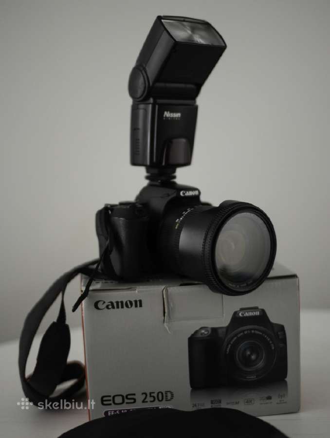 Canon EOS 250d su Sigma 17–50mm f/2.8 Ex Hsm