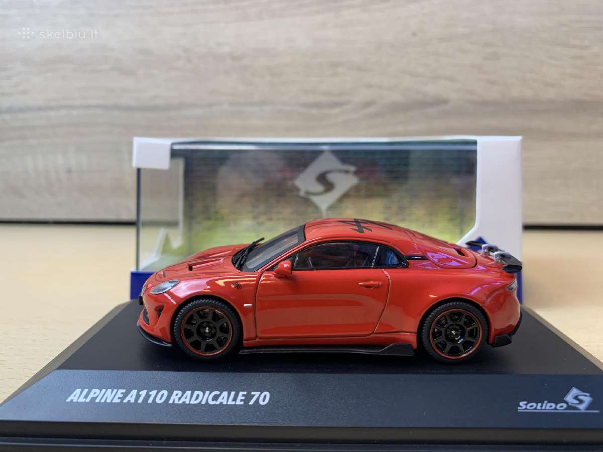 Alpine A110 Radicalle 70, 2024 - 1:43 Solido