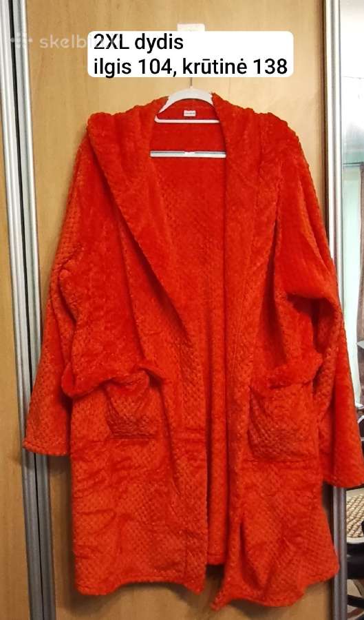 Chalatas minkštas, malonus prie kūno 2xl dydis