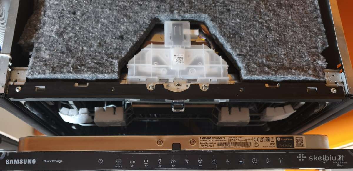 Įmontuojama indaplovė Samsung (Dw60bg830i00eu) - nuotraukos Nr. 6