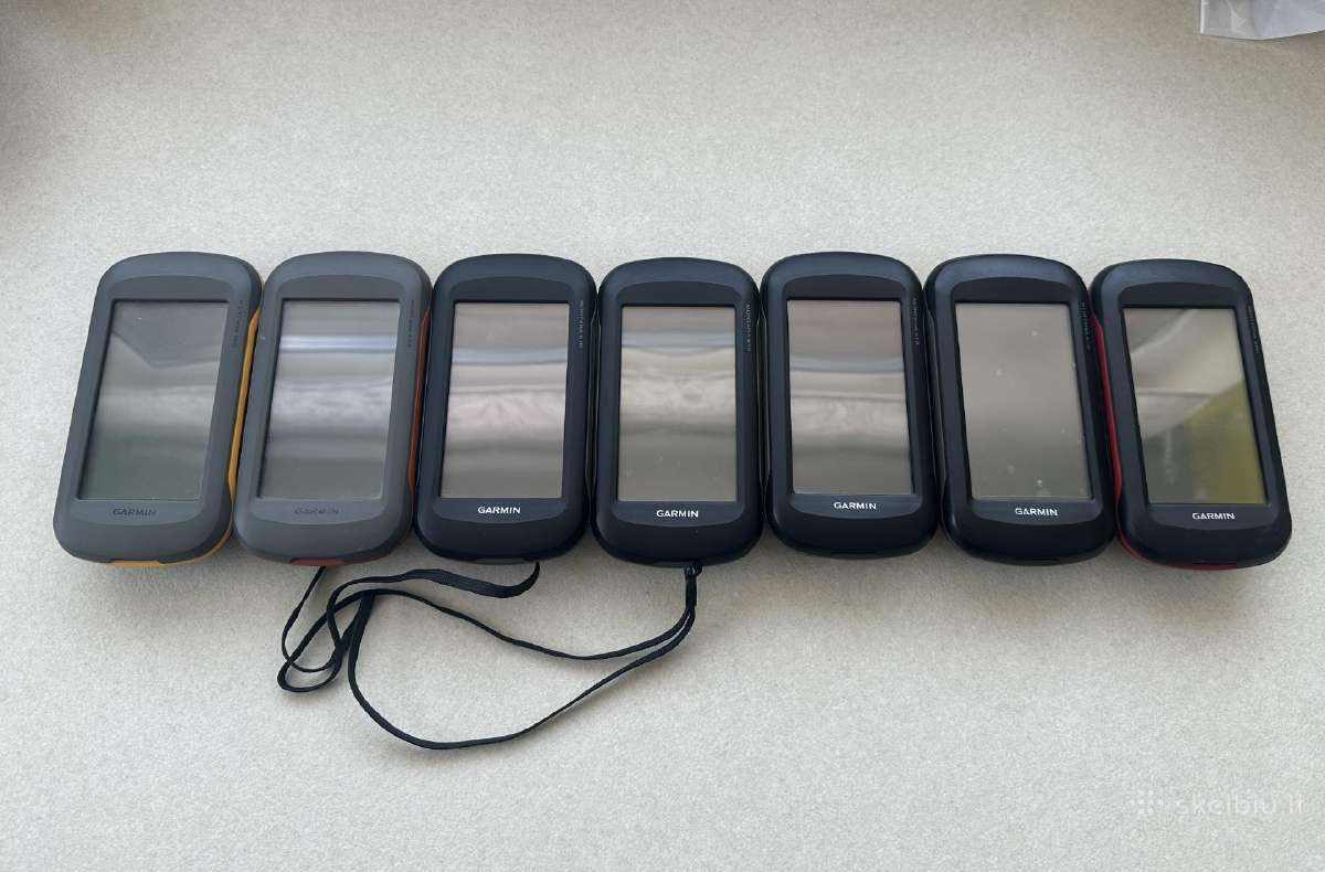 Įvairios Garmin Montana navigacijos