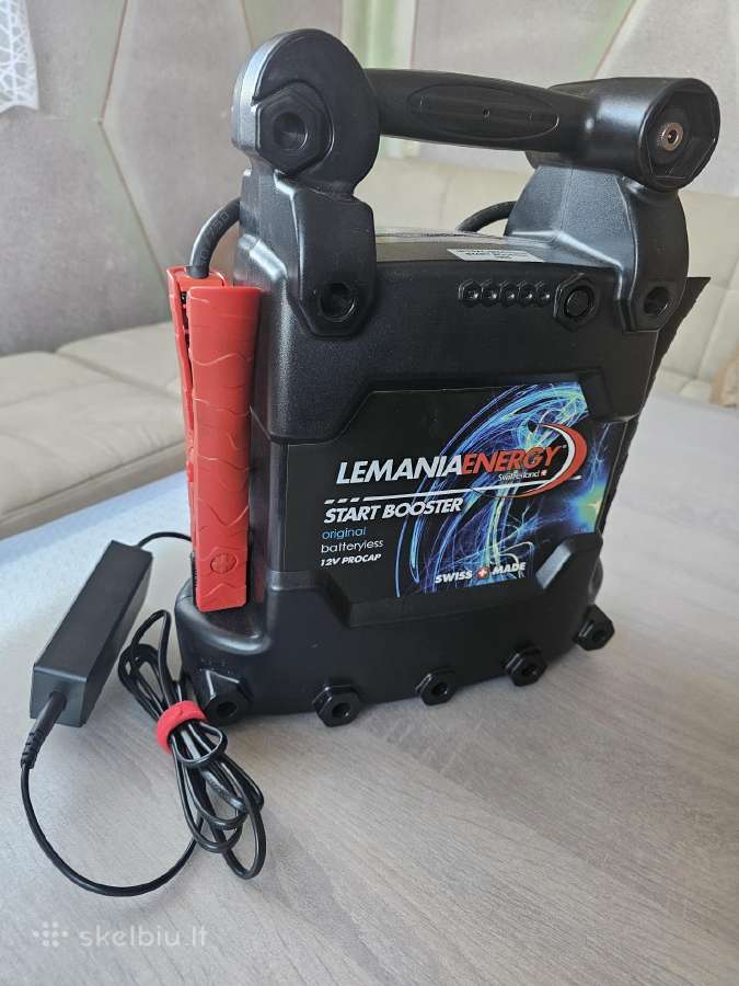 Naujas automobilių užvedėjas Lemania 12v, Ultracap - nuotraukos Nr. 2