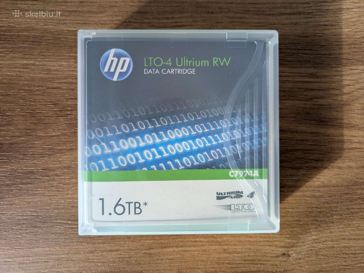Hp Lto-4 Ultrium Rw 1.6tb Data Cartridge