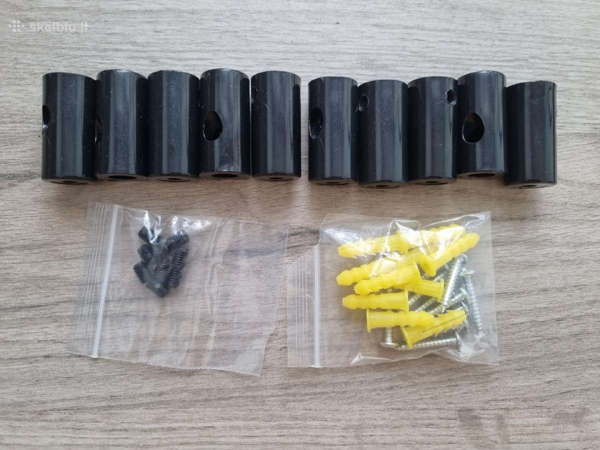 Šviestuvo laido lubininiai fiksatoriai, 10 vnt. - nuotraukos Nr. 2