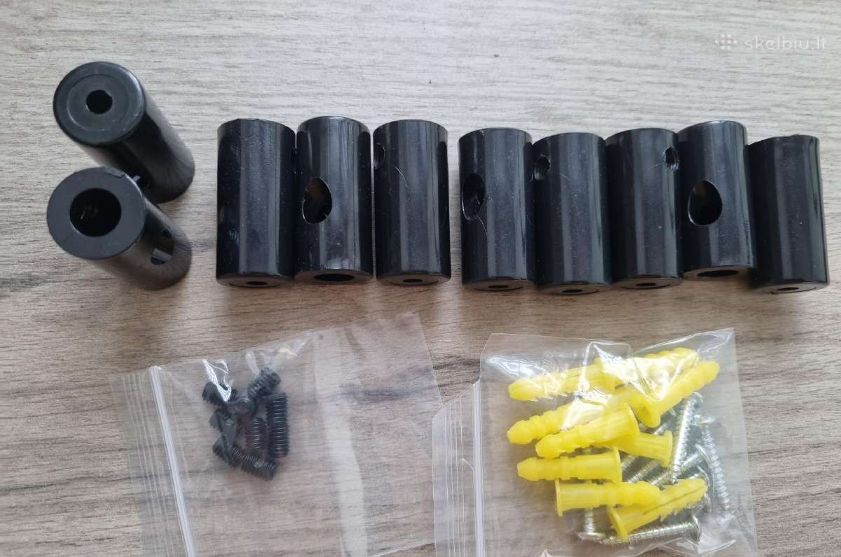 Šviestuvo laido lubininiai fiksatoriai