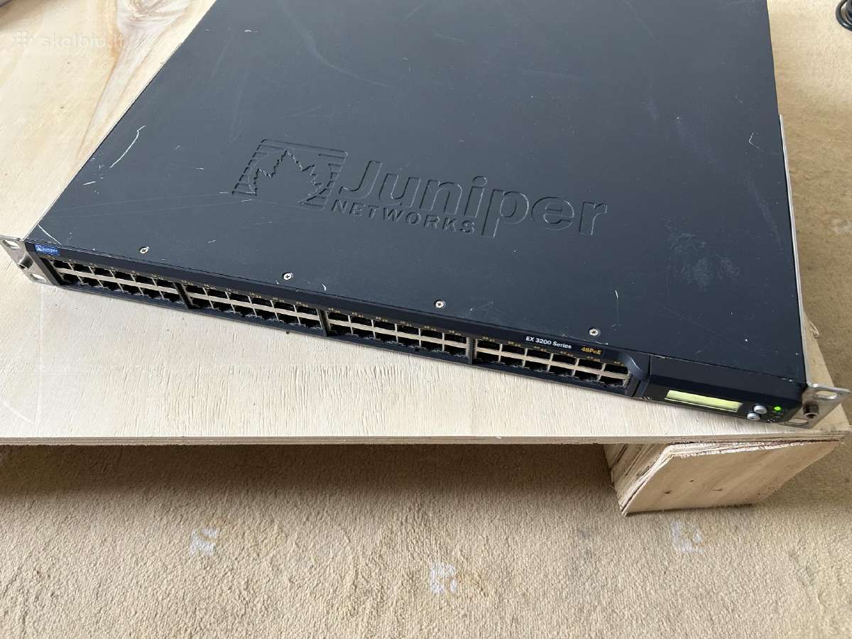 Juniper Ex3200 48x1g Poe 960w managed switch