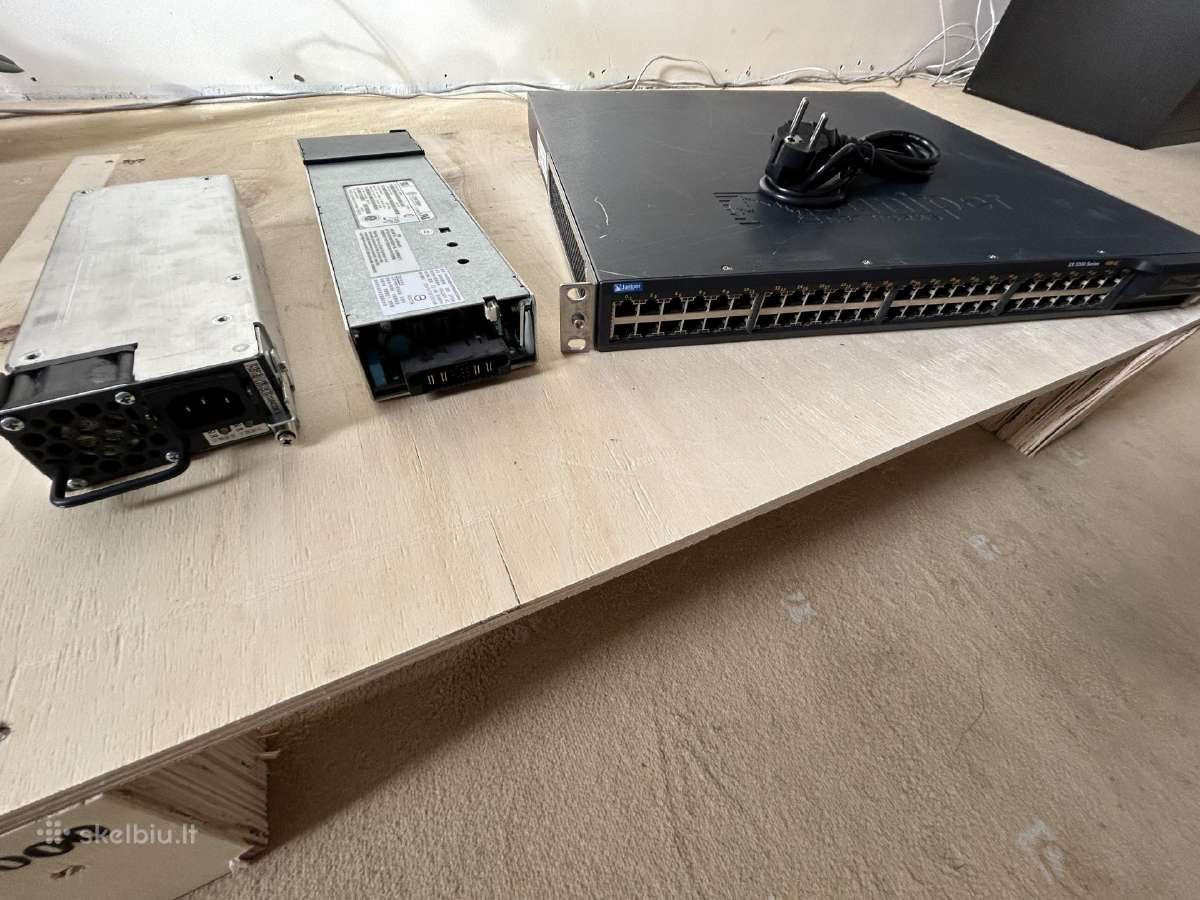 Juniper Ex3200 48x1g Poe 960w managed switch - nuotraukos Nr. 2
