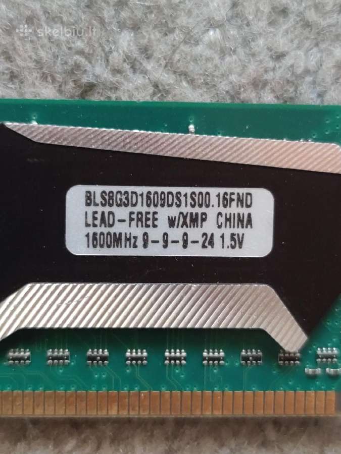 Ddr3 2-8gb - nuotraukos Nr. 12