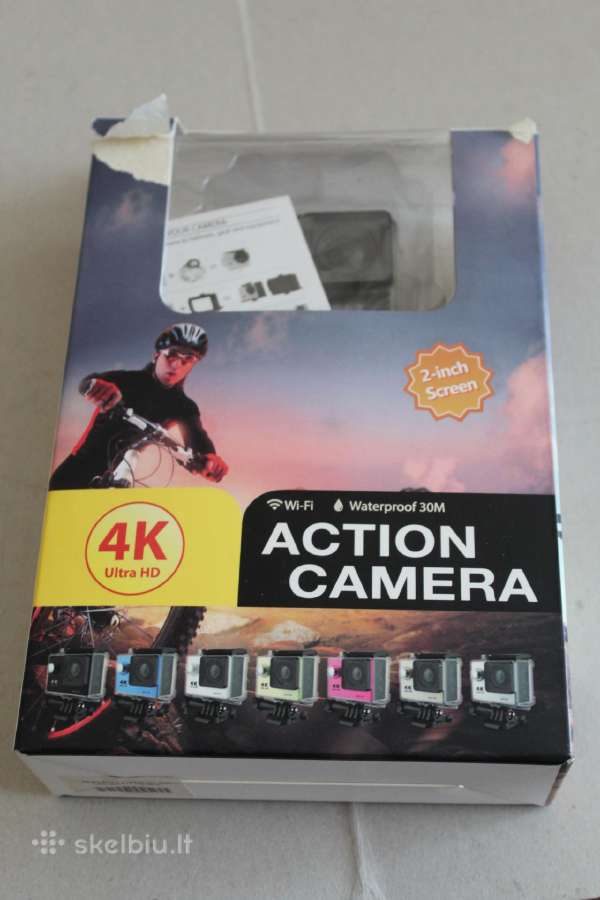 Laisvalaiko kamera "Sport Pro 3 Fullhd 4k WiFi"