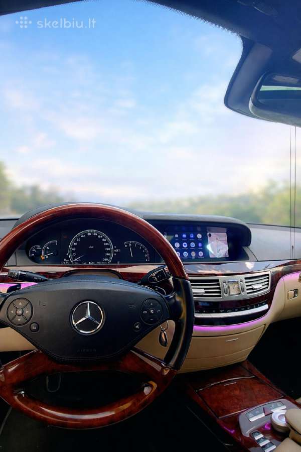 Mercedes Benz W221 Android 8+128g su Carplay - nuotraukos Nr. 2