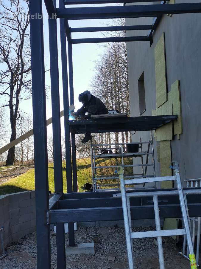 Įvairių metalo konstrukcijų gamyba ir montavimas