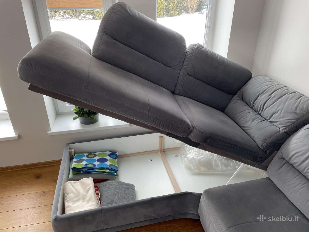 Sofa su miegama funkcija - nuotraukos Nr. 3